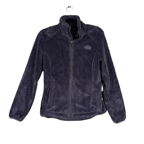 The North Face NF00C782 Deep Purple Fuzzy Osito Full Zip Jacket Women’s XS - Picture 2 of 11